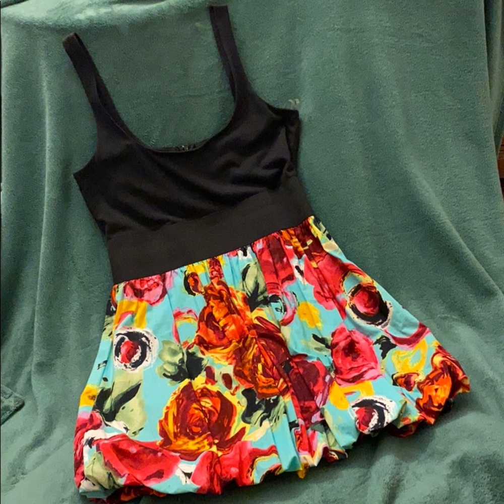 Floral A Line Style Dress